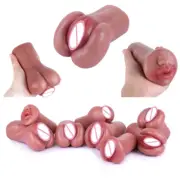 Faak Soft Silicone Pocket Pussy Stroker Skin Touch Male Masturbator Realistic Va