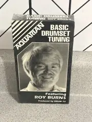 Aquarian Basic Drumset Tuning Featuring Roy Burns (VHS)