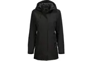 Tee Jays Womens/Ladies All Weather Parka (Black) - UTBC4865