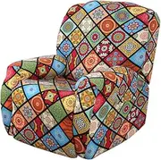 Recliner Couch Slipcovers 4-Pieces Stretch Recliner Chair Cover with Pockets 1Seat Sofa Cover Recliner Lazy Boy Furniture Protector for Living Room (Color : #23)