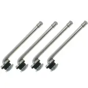 TR511 4-1/4" 90° Valve Stem for Drop-Center Aluminum Wheel .625 Hole Pack of 4