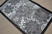 SELINA NUMINA 140 x 80 cm Original Painting - Aussiepaintings Aboriginal Art