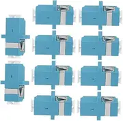 CONGARTENO 10pcs Single Mode Fiber Optic Couplers and Adapters Simplex Plastic Fiber Optic Connectors for Easy Installation Network Management Systems