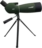 SVBONY SV28 25-75x70mm Spotting Scope Telescope, Bak4 Prism, Spotter Scope for Target Bird Watching with Tabletop Tripod