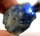219.5CT. Rough Blue Sapphire Top Colors Natural UnHreated 100%