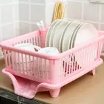 洗碗池瀝水架家用廚房碗筷瀝碗架簡約塑料淋水籃長方形水槽晾碗架