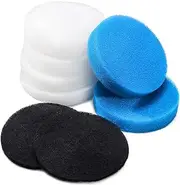 LTWHOME Value Pack of Carbon Filters, Corase Filters and Fine Filters Set Fit for Eheim Ecco Pro 130/200/300 Ecco 2232/2234/2236(Pack of 30)