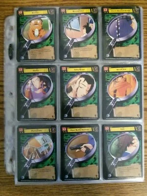 Case Closed Trading Card Game TCG Crime & Punishment First Edition Complete Set