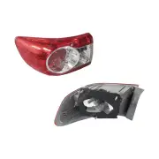 Superspares Left Tail Light Outer for Toyota Corolla Sedan ZRE152 SERIES 2