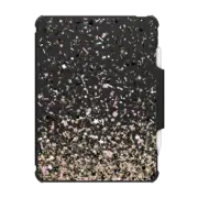 iPad Air (4th/5th gen) Impact Folio Case Gold Pink Black and White Party Confetti Explosion