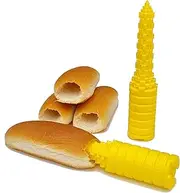 Hotdogger, Hot Dog Bun Driller Perfect for Grilling and BBQ, Ideal Size for Brats and Other Sausages