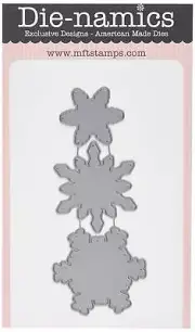 My Favorite Things Die-Namics Die 1.4" To 2.1" Snowflake Splendor MFT373 Retired