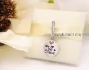 NEW Authentic Pandora Silver BE MINE Heart Charm 792017CZ_4 RETIRED