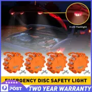 4X Car LED Emergency Warning Light Roadside Flash Flares Beacon Strobe Light AU