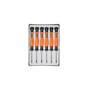 SP Tools 6Pcs Precision Mini Screwdriver Set - Chrome Vanadium Steel Durability