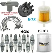 Tune Up Kit Filters Cap Wire Spark Plugs For DODGE CORONET V8 7.0L; PLASTIC 1971