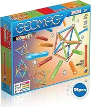 Geomag 351 Confetti Magnetic Construction Set, 35-Pieces