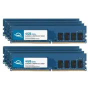 OWC 32GB (8x4GB) DDR4 2400MHz 1Rx8 ECC Unbuffered UDIMM 288pin Memory RAM
