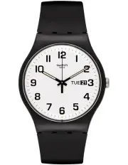 [Swatch] Twice Again Again Watch In Black