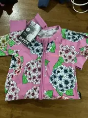 BONDS SIZE 00 BONDS WONDERSUIT Rare FLORALS BLOOMS PINK BNWT