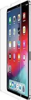 Belkin F8W934zz Belkin SCREENFORCE TemperedGlass Screen Protection for iPad Pro 11 (iPad Pro 11 Screen Protector, iPad Pro Screen Protector), Clear
