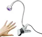 Gel X Lamp Gooseneck Uv Lamp for Gel X Nail Tips and Flash Cure Light 5V USB