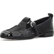 A.S.98 Zoie Cutout Flat in Black at Nordstrom, Size 6.5-7Us