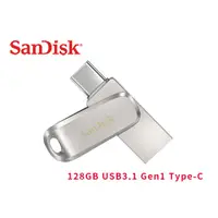 在飛比找蝦皮購物優惠-Sandisk Ultra Luxe 雙用隨身碟 128GB