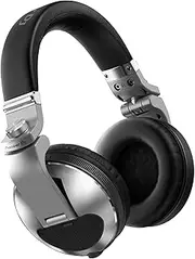 Pioneer DJ HDJ-X10 Flagship Professional Over-Ear DJ Headphones, Silver