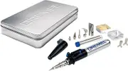 Dremel Versatip 2000 Butane Gas Soldering Iron Kit (With 6 Interchangeable Pen Tips for Welding, Wood Burning, Pyrography, Jewellery Making, Arts and Crafts)