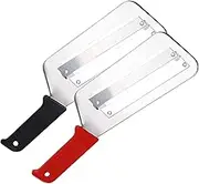 Apujent Vegetable Cutter - Vegetable Slicer,Double-Layer Manual Food Cutter Stainless Steel Slicer for Cabbage Baby Food Salad Cooking Preparation Kitchen Chefs Home Commercial Camping