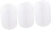 3pcs Winter Melon Lantern Lamp Shades for Floor Lamps Lanterns Light Covers Floor Lamp Shade Traditional Japanese Style Lantern Fall Lantern Lamp Shade for Floor Lamp White Paper