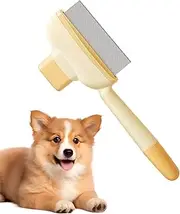 Cat Flea Peigl, Dog Flea Lice - Coix Pet Hair Remover | Cat Brush to Eliminate Complications and Tangles, Self-Cleaning for Cats Dogs