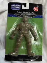 Army Soldier Stretchy Figure Stretchable Squishy Super Stretch Toy Action Hero