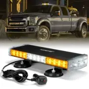 Xprite 17 in Amber LED Strobe Light Bar RooftopTruck Emergency Warning Lightbar