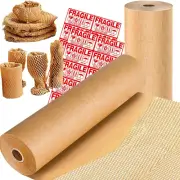 15" X 230' Honeycomb Packing Paper Bubble Wrap Alternative, Recyclable Moving an
