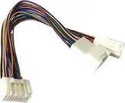 car Radio Wiring Harness Car Radio Wire Wiring Harness Adapter Connector Adaptor Plug add 12pin CD Changer, for Toyota, for Crown Land Cruiser Prado