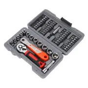 Ratcheting Screwdriver Set 48 In 1 Ratchet Wrench 1/4in Socket Screwdriver Bit