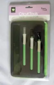 PROVO CRAFT 2005 : Cricut Tool Kit 7 Piece with Case #290004 Scrapbooking (NEW