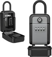 New AMIR Key Safe Box with 4 Digit Combination and Emergency Key,Portable Combin