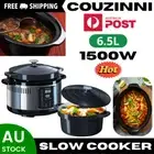 Couzinni 1500W Electric Rice Cookers 6.5L Digital Ceramic Slow Cooker Healthy AU