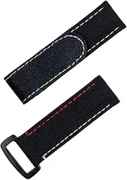 [VEVEL] Nylon Fabric Leather 20mm Colorful Watchband For Rolex Strap DAYTONA SUBMARINER GMT Yacht-Master DateJust Watch Band