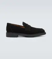[Gianvito Rossi] Gianvito Rossi Harris suede loafers AU 9 black
