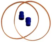 TOMCAT® PARTS DRIVE BELT KIT (PAIR) REPLACEMENT FOR BLUE DIAMOND® P/N: SP3302