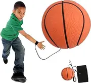 Wrist Return Ball Rubber Sport Ball with Wrist Strap and String,Wrist Rebound Toy on Elastic String Ball Wrist Toy for Teens Adults Wrist Exercise Play,Rebound Ball Sports Bouncy Ball