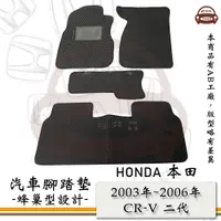 在飛比找PChome24h購物優惠-e系列汽車用品【2003年~2006年 CRV 二代】蜂巢腳