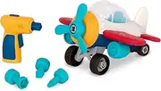 Battat Wonder Wheels by – Take-Apart Airplane – Toy Plane with Drill for Kids – STEM Toy – Developmental Benefits – 3 Years + – Take-Apart Airplane