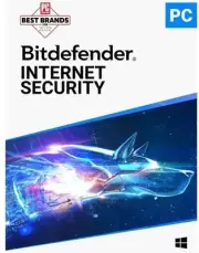 Bitdefender Internet Security 2025 - 3 PCs / 1 Year; No Box: Mail Code ONLY