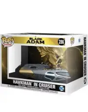 Funko POP! - Rides Black Adam Hawkman In Cruiser 286