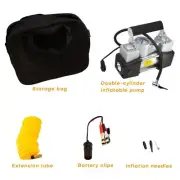 12V 150PSI Heavy Duty Portable Air Compressor Car Tire Inflator Pump Universal